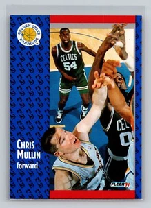 Chris Mullin #69 1991-92 Fleer Golden State Warriors - Picture 1 of 2
