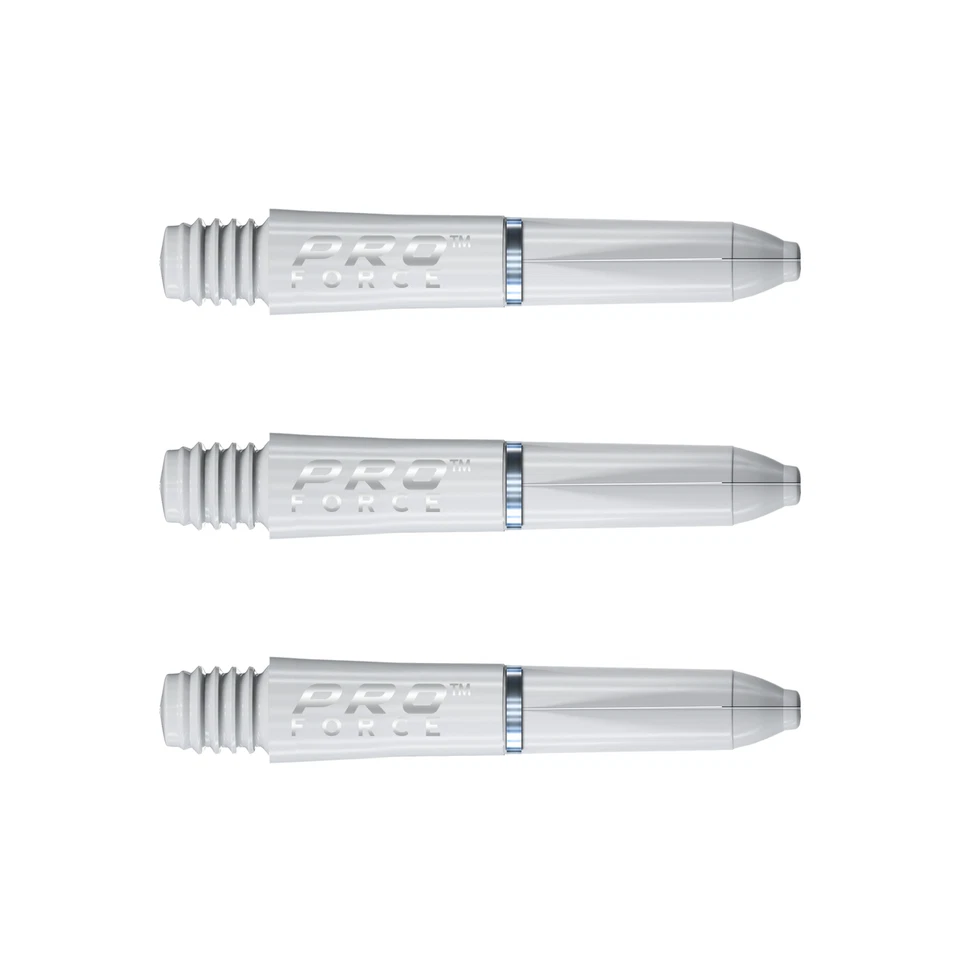 Winmau Pro-Force Dart Shafts White - Ex Short