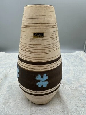 GROSSE VINTAGE KERAMIK VASE SCHEURICH 529-25 26cm WEST GERMANY - Bild 1 von 4