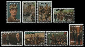 Uganda 1991 - Mi-Nr. 940-947 ** - MNH - Charles de Gaulle - Imagen 1 de 1