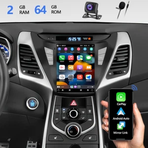 64GB 9.7" Android 13 Car Stereo Radio GPS Carplay For 2014-2016 Hyundai Elantra - Bild 1 von 16