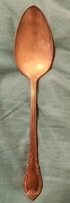 1-1847 Rogers BRO IS REMEMBERANCE SPOON Tarnished 7 1/2" Vintage  - Image 1 of 4