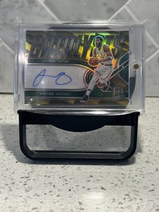 2022 Panini Spectra Catalysts - Jayson Tatum Autograph #/10