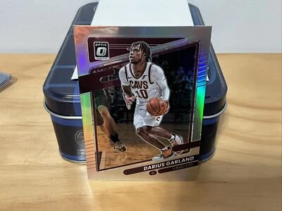 2021-22 Optic Holo Darius Garland 65 Cleveland Cavaliers Basketball Card 1W￼ - Image 1 of 2