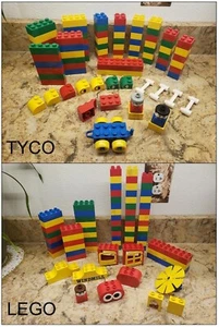 Duplo Lego Interlego AG 1979 Super Blocks Y Tyco Super Blocks 163 piezas - Imagen 1 de 22