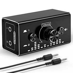Tendak Bi-Directional 3,5Mm Jack Audio Switch Selector 2 in 1 Out / 1 in 2 Out A - Bild 1 von 12