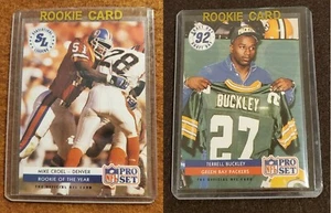 1 NFL Football ProSet Card 1991 Hard Plastic Sleeve Pre-owned CHOOSE the Player - Bild 1 von 5