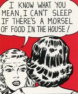 Pez volador•No puedo dormir•POSTAL - Imagen 1 de 1