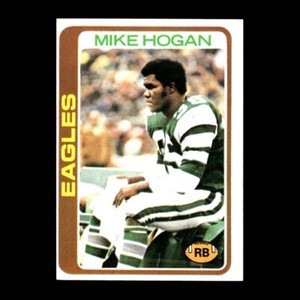 Mike Hogan 1978 Topps Rookie Philadelphia Eagles #292 R308J 2