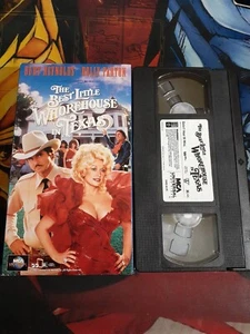The Best Little Whorehouse In Texas (VHS, 1996) Burt Reynolds Dolly Parton - Picture 1 of 5