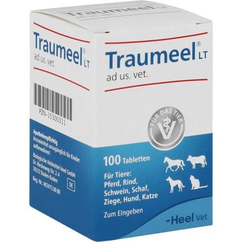 BIOLOGISCHE HEILMITTEL HEEL GMBH TRAUMEEL LT ad us.vet.Tabletten 100 St PZN 15300311