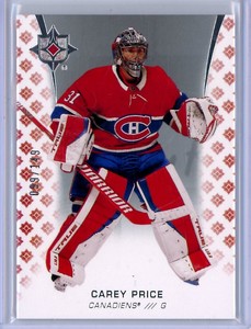2020-21 Ultimate Collection #8 Carey Price /149 - Montreal Canadiens