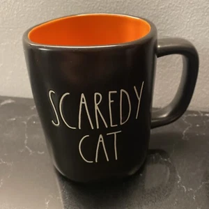 Rae Dunn "SCAREDY CAT" Coffee Mug - Picture 1 of 1