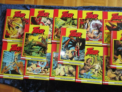 Tibor Held des Dschungels Hethke Verlag Bd 28bis46 und52 Paperback 1988 bis 1990 - Bild 1 von 4