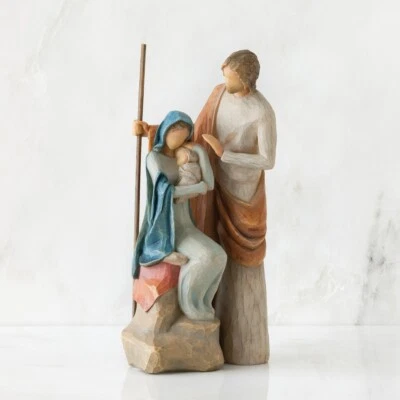 Willow Tree 26290 Statuetta La Sacra Famiglia da 18 cm - Immagine 1 di 4