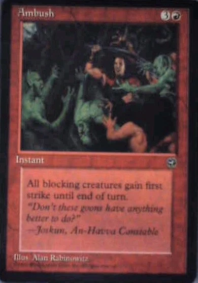 Ambush - Homelands: #62, Magic: The Gathering Nm R124 - Image 1 of 1