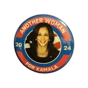 2024 Kamala Harris - 2,25"/ "Another Woman" Presidential Campaign Button (Pin09) - Bild 1 von 2
