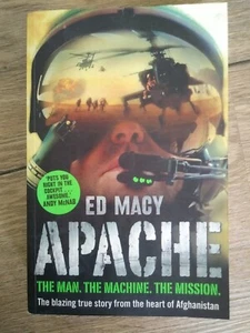 "Apache" book by Ed Macy, true story from Afghanistan - Picture 1 of 2