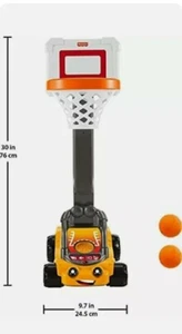 Fisher-Price B.B. Hoopster Motorized Electronic Basketball Toy with Lights - Picture 1 of 5