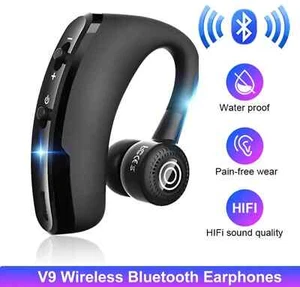 Earbuds Bluetooth 5.3 Wireless Ear Hook Headset HiFi Mic Noise Cancelling Calls. - Imagen 1 de 13