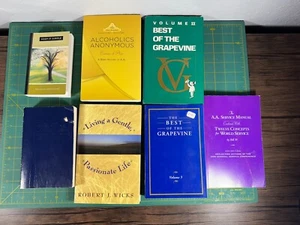 AA Buch Posten von 6 Al-Anon Service Manual, Passionate Life, Anonyme Alkoholiker - Bild 1 von 24