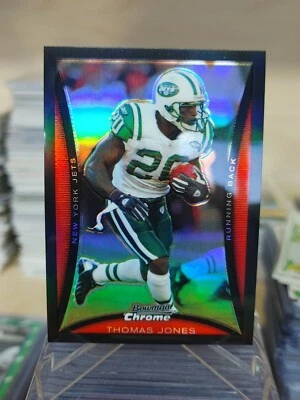 Thomas Jones - 2008 Bowman Chrome Refractor #BC149 - New York Jets - Image 1 of 2