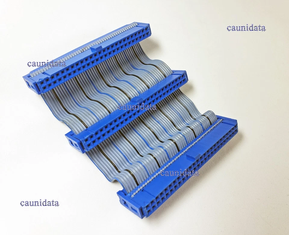 GENUINE DEC 17-01898-01 CPU-MEM-MEM 3-POSITION CABLE ASSEMBLY TESTED GOOD - Image 1 of 1