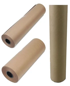 50 Pfund Braun Kraftpapier Rolle Schwere Verpackung Verpackung 36" oder 24" x 720' - Bild 1 von 7