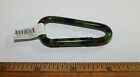 Camo Carabiner Key Chain Ring Clip Aluminum Quick Link Chain Green Brown Black