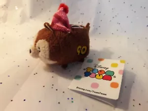 Peluche Mickey Mouse Mini Tsum Tsum Chip 90 Aniversario Parques Disney Nuevo con Etiquetas - Imagen 1 de 3