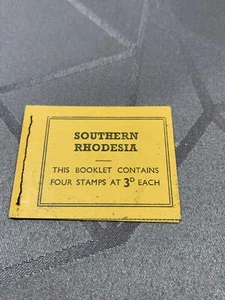 SOUTHERN RHODESIA BOOKLET OF 4 STAMPS - Picture 1 of 3