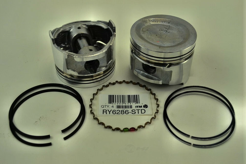 ITM RY6286-STD Set of 4 Engine Pistons W/Rings  - Image 1 of 1