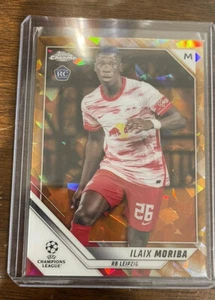 ILAIX MORIBA 2021-22 Topps Chrome UEFA Sapphire #95 Orange Refractor RC /50 - Picture 1 of 2