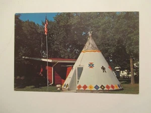 Alexandria Minnesota Postcard Entrance Indian Mounds Museum MN - Picture 1 of 2