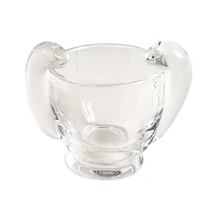 Palillo de dientes o soporte para cigarrillos de cristal Steuben de mediados de siglo - Imagen 1 de 3