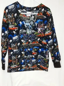 Halloween Medical Scrub Jacket Women's Size XS - D7 - Picture 1 of 5