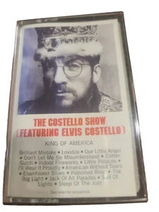  (ELVIS) COSTELLO ‎SHOW King Of America 1986 1st US cassette - Picture 1 of 4