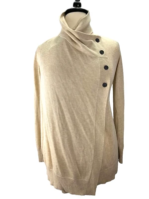 Cottage Core, Heritage JIGSAW Merino Wool Blend Cardigan Sweater, Women's Large - Image 1 of 4