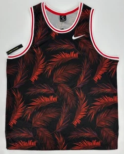 Camiseta Nike Para Hombres XL DNA Floral Dri-Fit Roja Baloncesto Tanque Seco Retro AJ3536-657 - Imagen 1 de 12