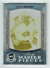 07-08 UD Upper Deck The Cup  Marc Methot  1/1  Printing Plate  Rookie
