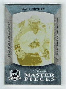 07-08 UD Upper Deck The Cup  Marc Methot  1/1  Printing Plate  Rookie