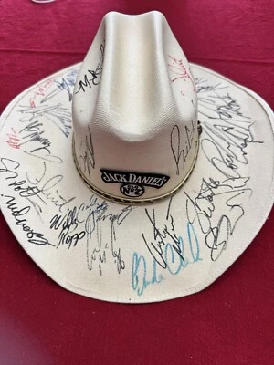 Sombrero de vaquero PBR firmado 2006-07 Foto 1 de 4