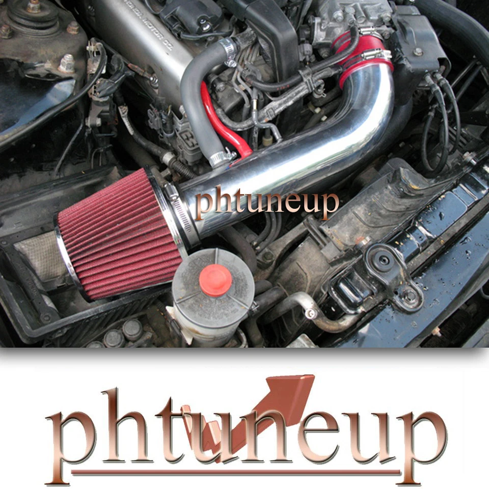 KIT DE ADMISIÓN DE AIRE RED FIT 1996-1998 ACURA TL 3.2 3.2L SISTEMAS DE INDUCCIÓN + FILTRO Foto 1 de 1