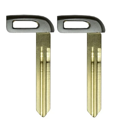 2Pcs For Kia Forte Hyundai Sonata Veracruz Left Insert Key Uncut Blade Emergency - Image 1 of 2