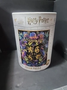 Harry Potter - Wizarding World Hogwarts Crest Floral 1000 Piece Puzzle Brand New - Picture 1 of 1
