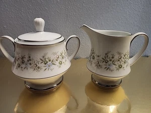 Juego de crema y azúcar Noritake Savannah Pattern 2031 - Imagen 1 de 4