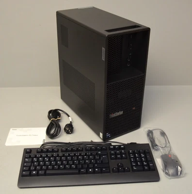 Lenovo ThinkStation P3 Tower 30GS00C9GE Intel Core i9-14900 32GB RAM 1TB SSD W11 - Bild 1 von 4