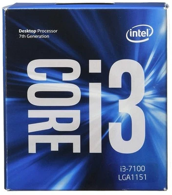 Intel Core i3-7100 3,9GHz LGA1150 Dual-Core Processore (BX80677I37100) - Immagine 1 di 4