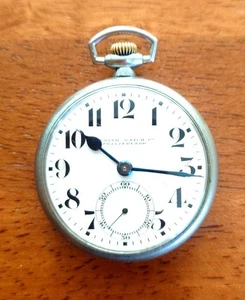 Showa Retro Zenith Pocket Watch Mechanical - Picture 1 of 13