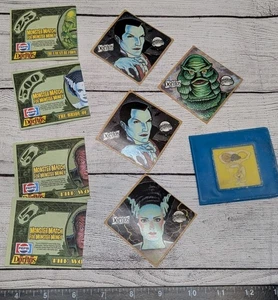 1991 Doritos Stickers Universal Monsters Dracula Frankenstein Bride & MORE!! - Picture 1 of 6